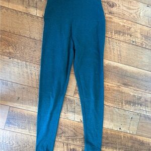 Beyond Yoga Spacedye Teal High-Waisted Leggings